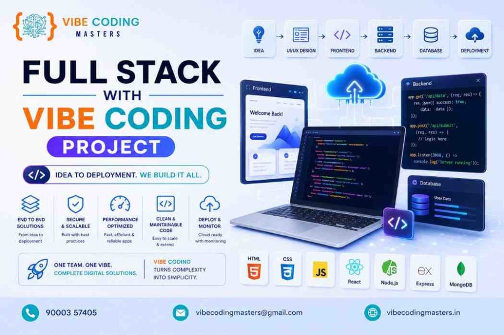 Best Full Stack with Vibe Coding Project