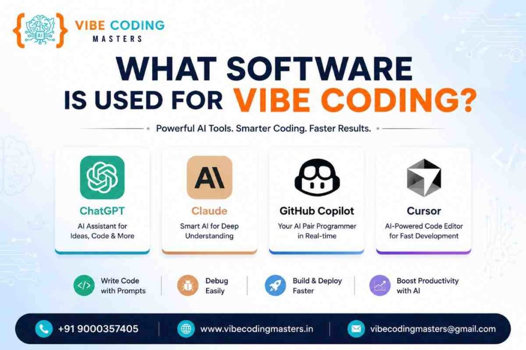 What Software is Used for Vibe Coding
