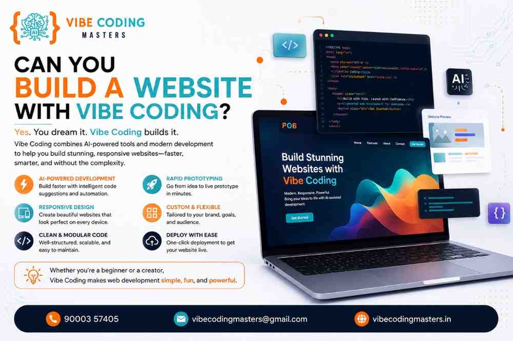 Can You Build a Website with Vibe Coding