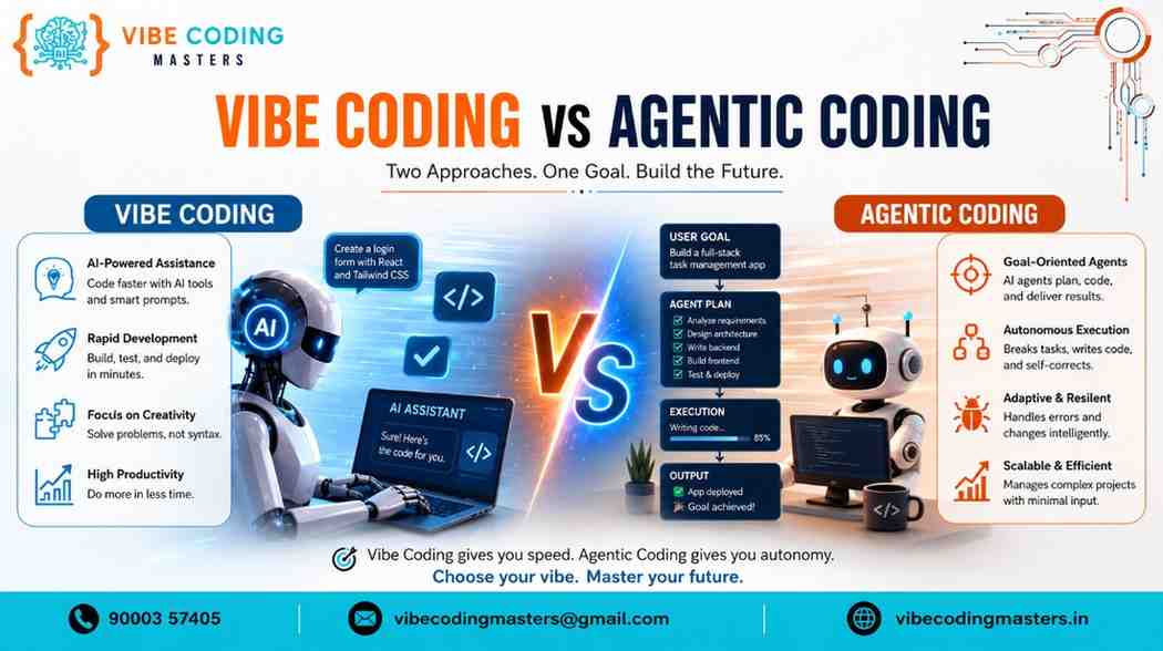 Vibe Coding vs Agentic Coding